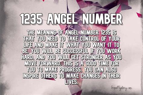 1235 angel number meaning|Angel Number 1235: Its Symbolism & Meanings